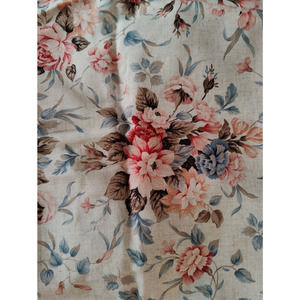 6 yards of Floral Fabric 2 Patterns One Teflon Pattern